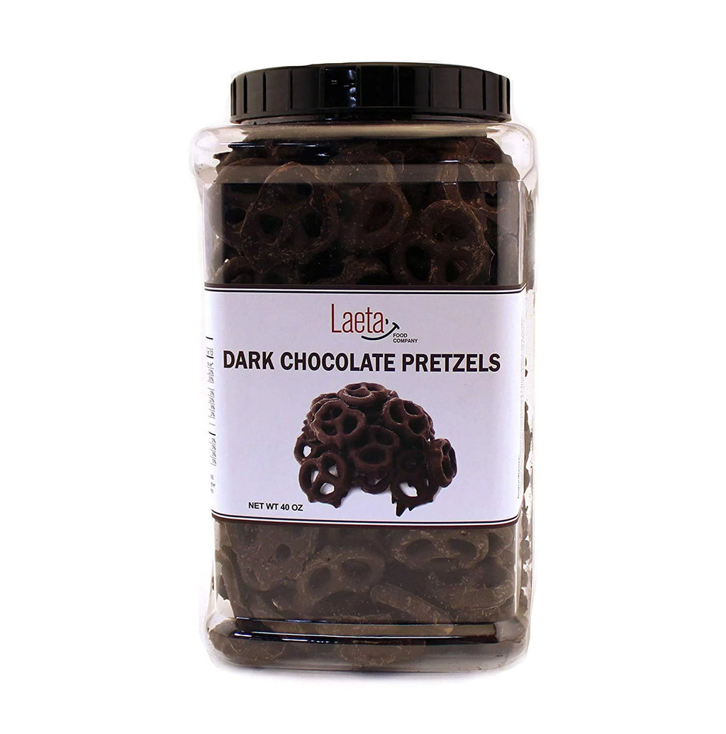 Dark Chocolate Covered Salted Pretzels, 40 Ounces D50854