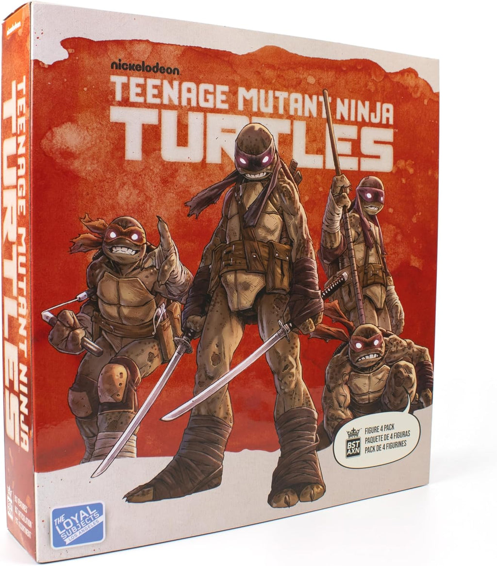 Teenage Mutant Ninja Turtles BST AXN IDW Zombie Turtles 5-inch Action Figure 4-Pack L931994