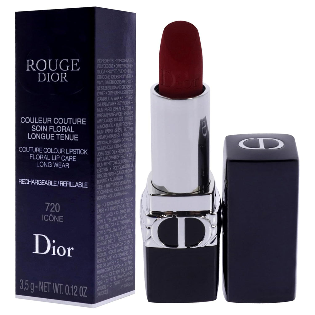 Christian Dior Rouge Dior Velvet Lipstick 720 Icone for Women G360