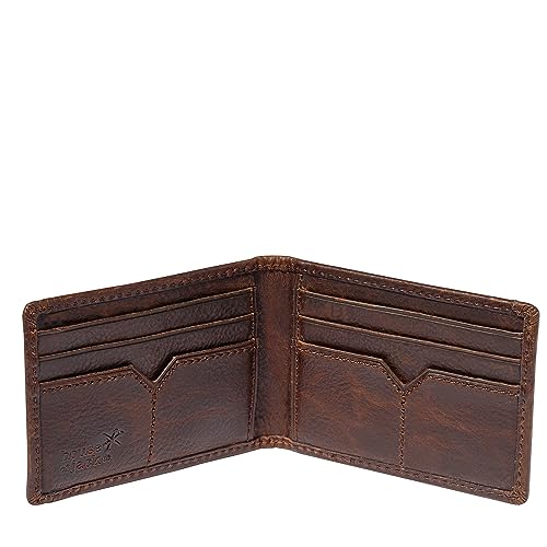 House of Jack Co. MAVERICK ID Bifold Money Clip Wallet for Men, Full Grain Leather S3560