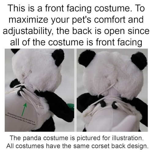 Pandaloon Dog Halloween Costume with Arms for Small and Medium Dogs and Cats A540