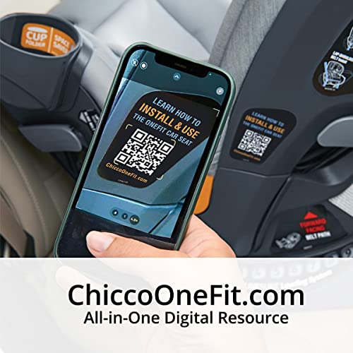 Chicco OneFit™ ClearTex® Slim All-in-One Car Seat, Drift/Grey G4223