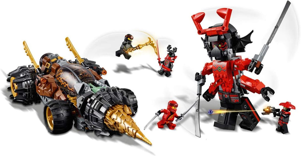 LEGO NINJAGO Legacy Cole’s Earth Driller 70669 Building Kit L9579