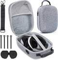 Hard Carrying Case Bag for PlayStation VR2 Gaming Headset and Touch Controllers Accessories,Suitable for Travel and Home All-in-One Storage,Lightweight Waterproof Box for PSVR2 with Shoulder Strap