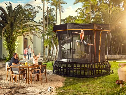 Thunder Pro Springless Trampoline 14FT with Enclosure S733
