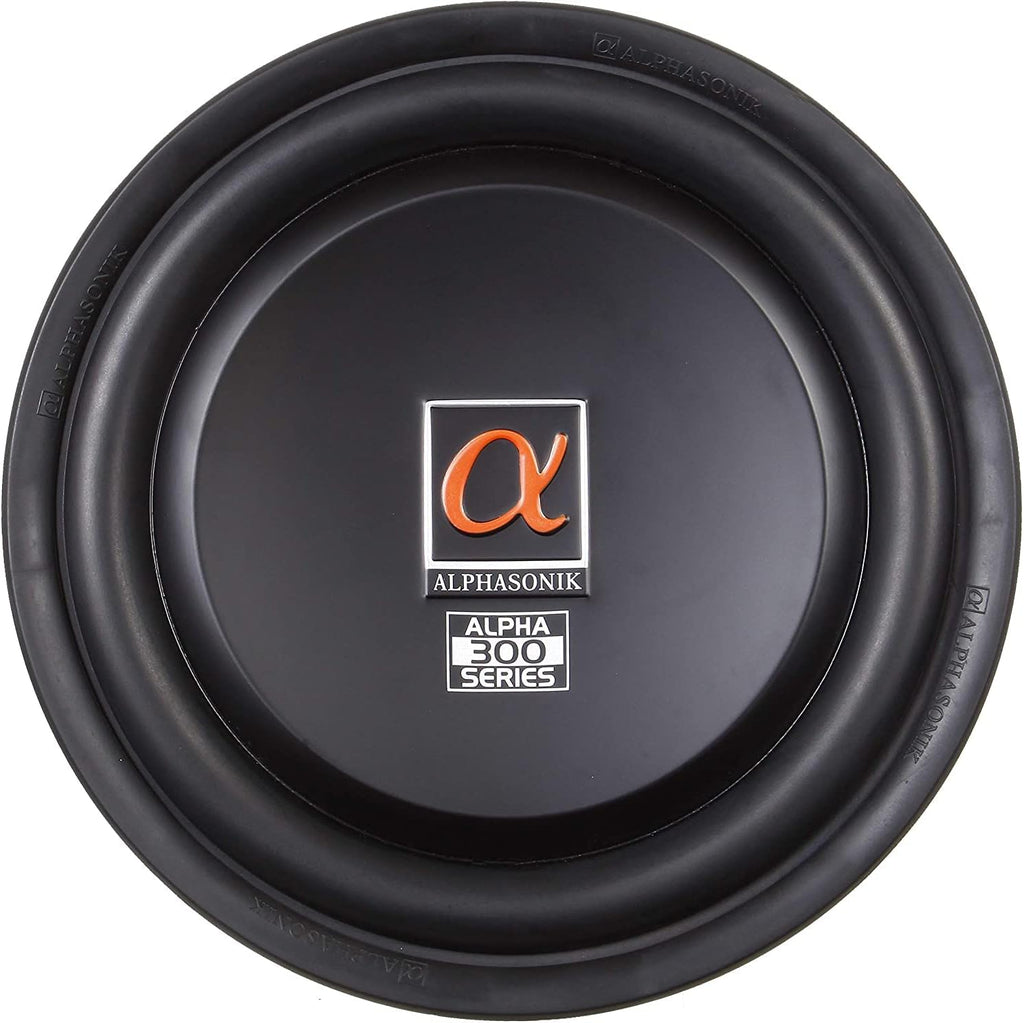 Alphasonik TSW312 Treis 300 Series 12" Shallow Mount Subwoofer 4 Ohm X341