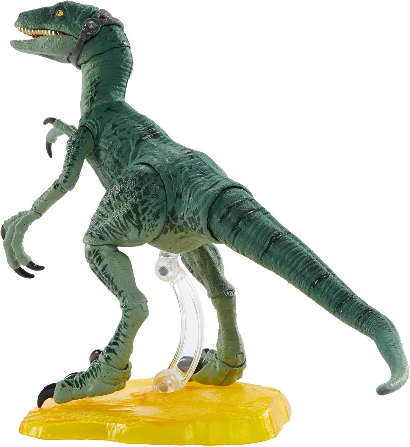 Jurassic World Toys Amber Collection Velociraptor Delta 6-in Dinosaur Action Figure F407