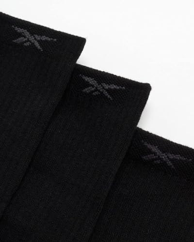 Reebok Men's Athletic Cushion Crew Socks (10 Pack) F69133