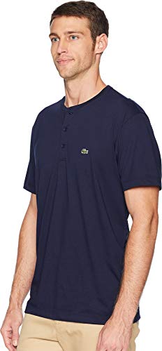 Lacoste Men's Pima Cotton Henley T-Shirt V41882