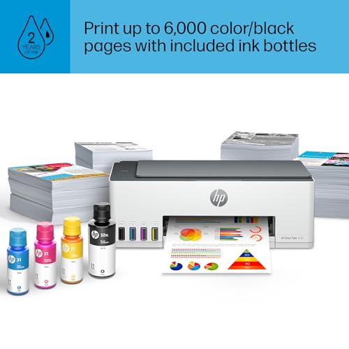 HP Smart-Tank 5000 Wireless All-in-One Ink-Tank Printer with 2 Years Ink Included R620