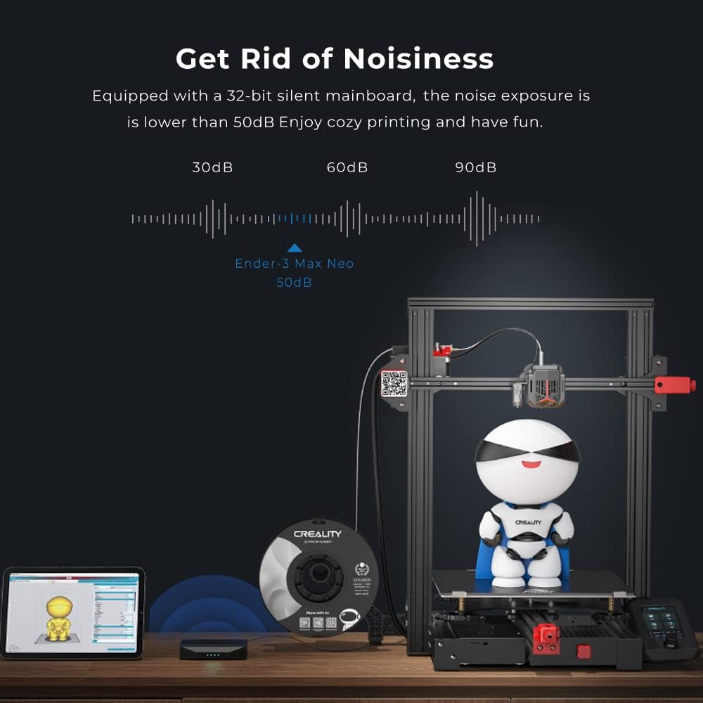 Creality Ender 3 Max Neo FDM 3D Printer with CR Touch Auto Leveling R63364