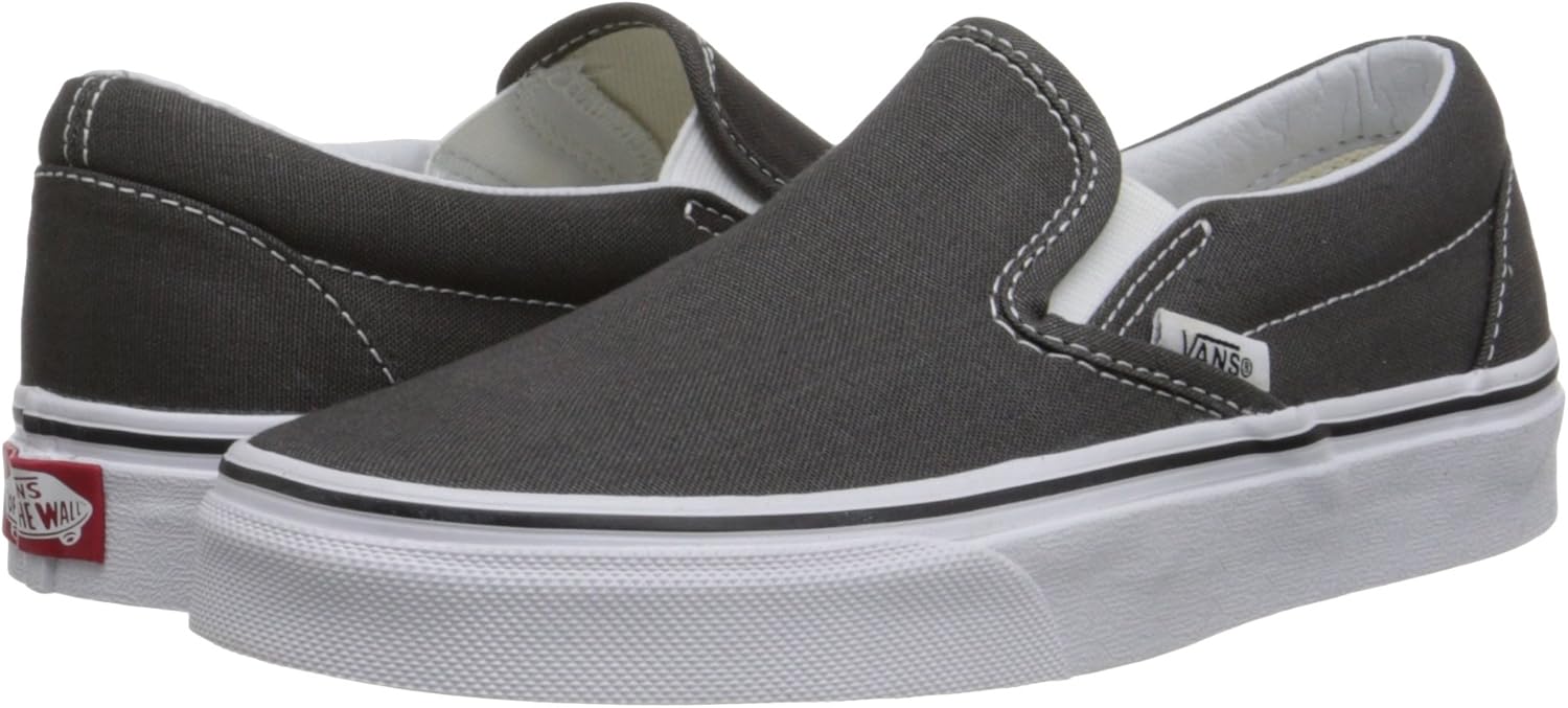 Vans Adult Classic Slip-On Core Classics Charcoal Men's 10 R583673