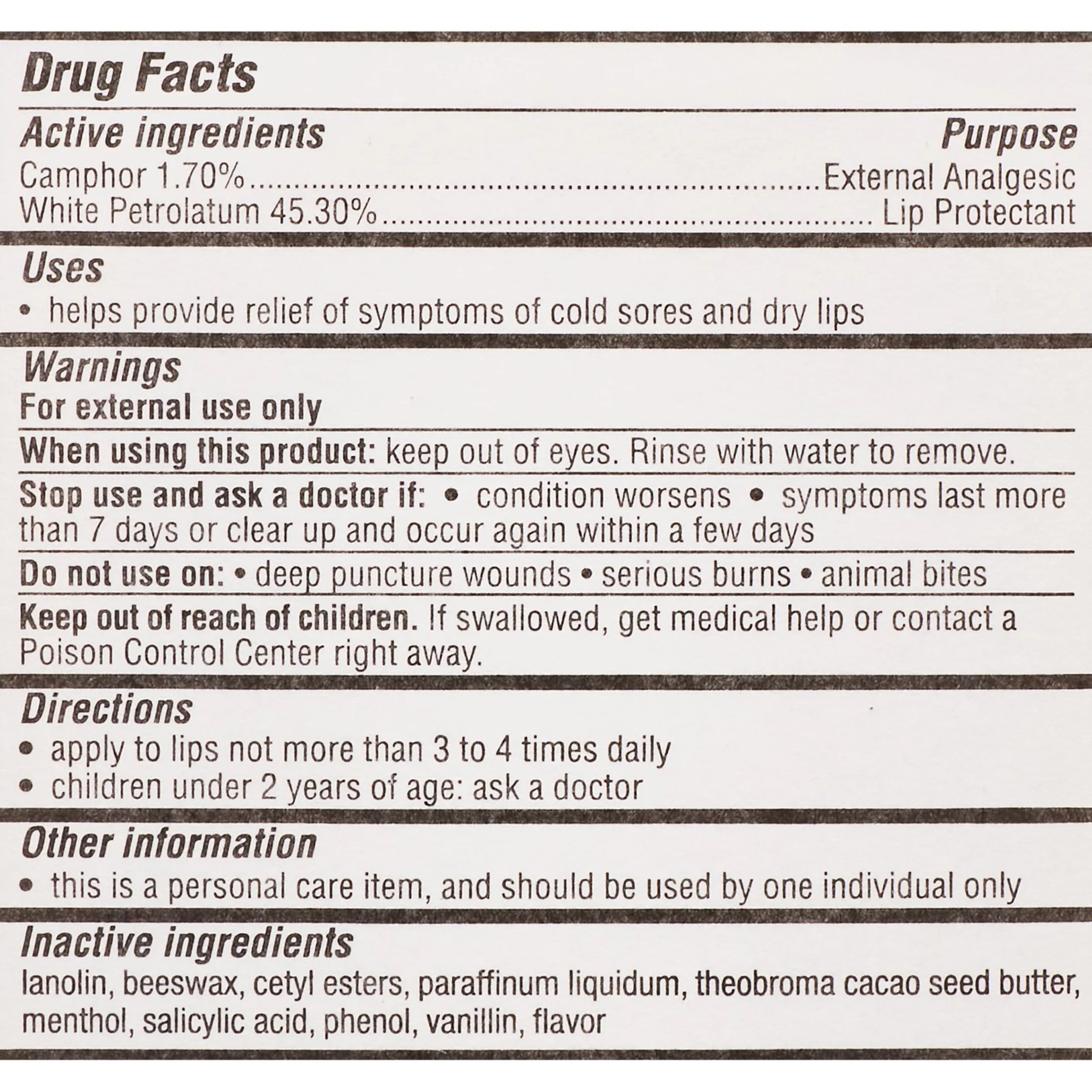 Carmex Medicated Classic Lip Balm Tubes, 0.35 oz, 36 Count U181