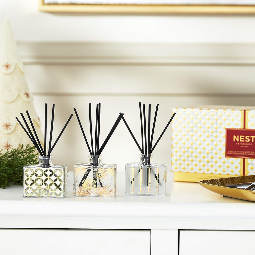 NEST Fragrances Petite Trio Reed Diffuser Set Q75384