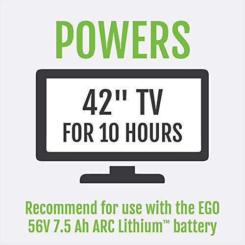 EGO POWER+ Portable Inverter 400W, Quiet, Battery and Charger Not Included L1346