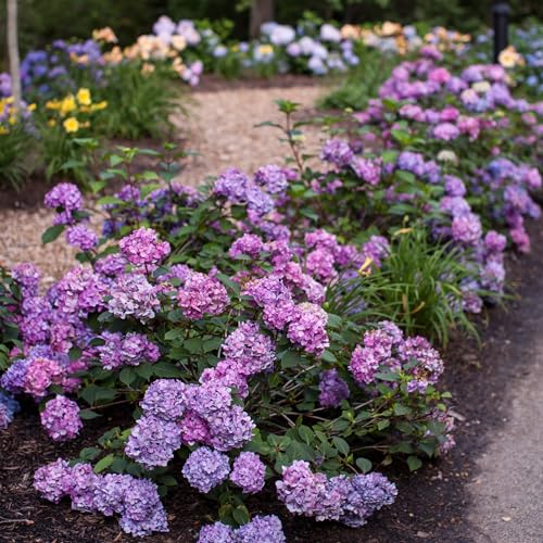 Bloomstruck Hydrangea, 2 gal. Pink and Purple Blooms A91934