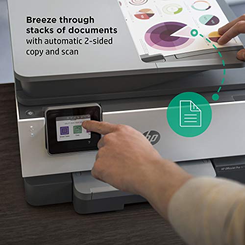 HP OfficeJet Pro 9015e Wireless Color All-in-One Printer, Gray S65616