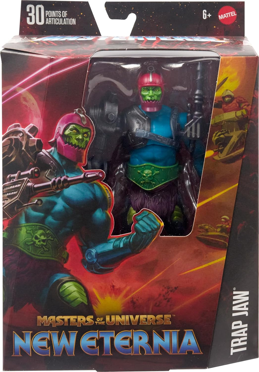 Masters of the Universe Masterverse New Eternia Trap Jaw Action Figure Deluxe Collectible M340618