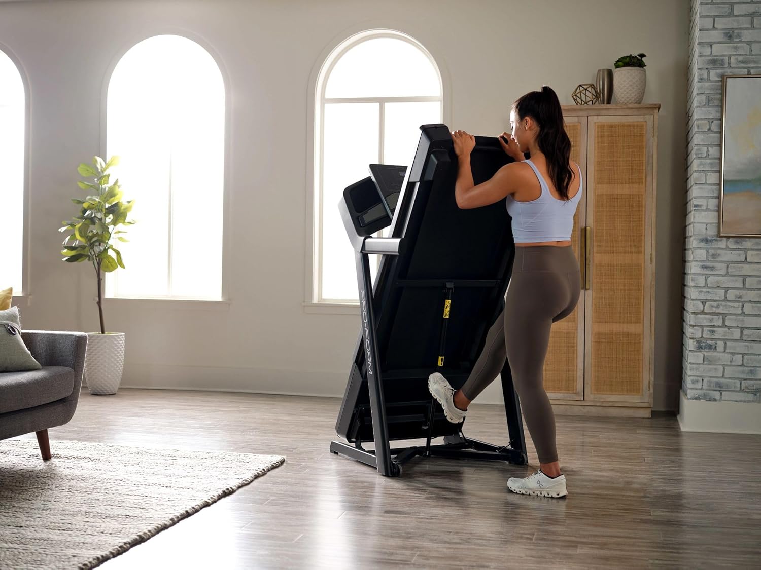 ProForm Carbon TL Treadmill with 5" Display and SpaceSaver Design U40865