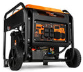WEN GN875iX 8750-Watt RV and Transfer-Switch-Ready 120V/240V Electric Start Open Frame Inverter Generator with CO Shutdown Sensor, Black