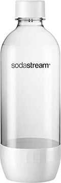 SodaStream CLASSIC DWS Carbonating Bottle BLACK (twinpack), 1L Pack Of 2