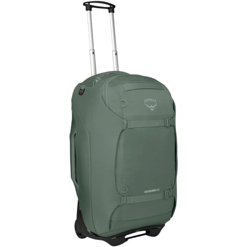 Osprey Sojourn 22"/45L Wheeled Travel Backpack with Harness, Koseret Green