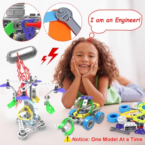 STEM Toys Building Kit for Kids Ages 4-8 Boy Girl Birthday Gift Y67751