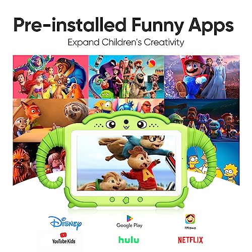Kids Tablet 7 inch 32GB with WiFi, Dual Camera, Parental Control M268632