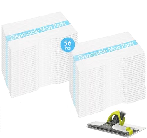 80Pcs Disposable Split Mop Pads For Shark VACMOP VM252 VM200 Vac Mop Pads Refills,Only Pads,No Dust Box,Requires Separate Purchase Special Washable Dust Dox or Washed Pads Sets For Use