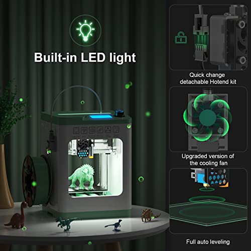Entina Tina2S 3D Printer with Wi-Fi Cloud Printing, Auto Leveling, Heated Build Plate X402