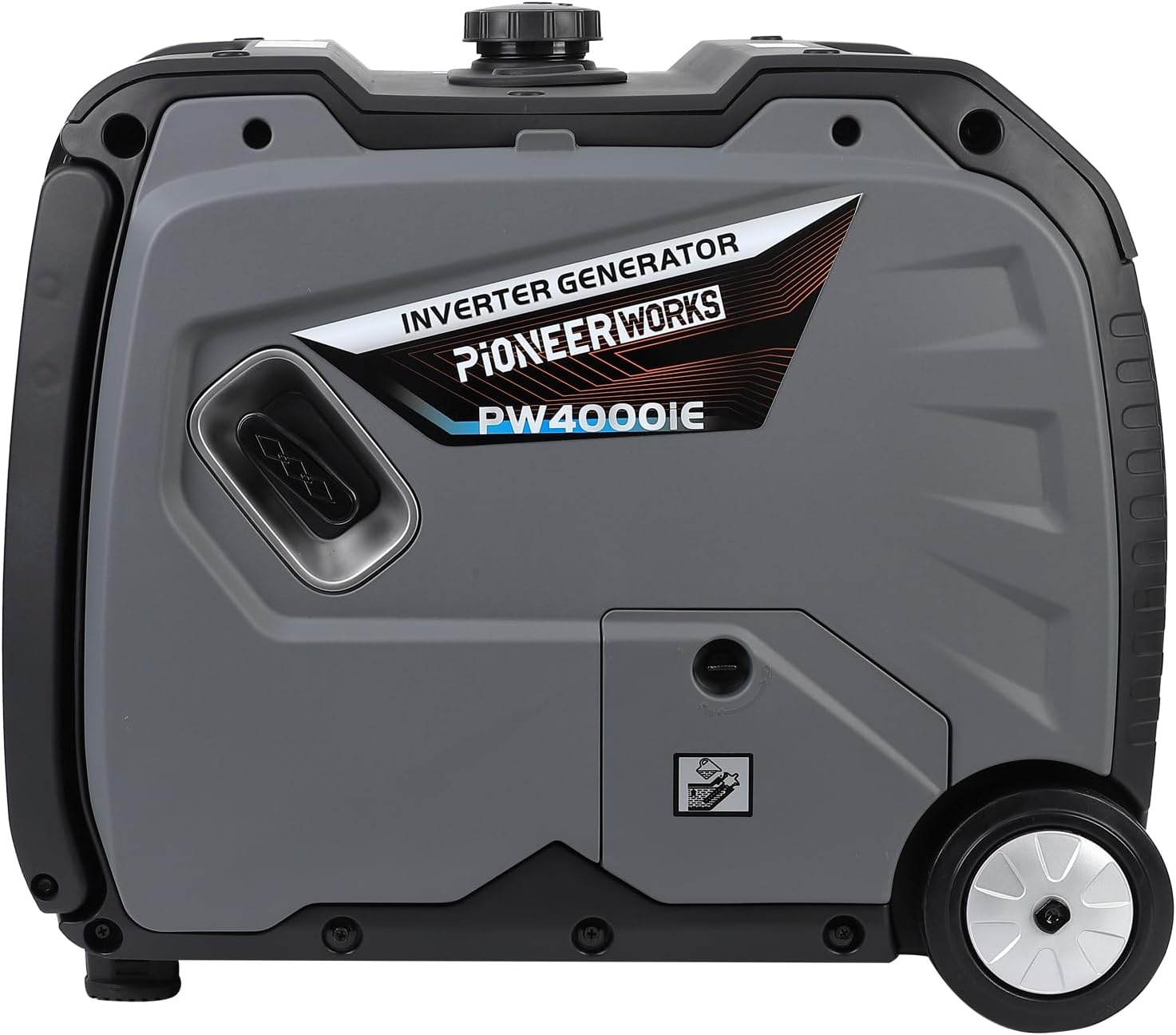 Portable Power Station 4000W Inverter Generator, 120V AC Outlet T403