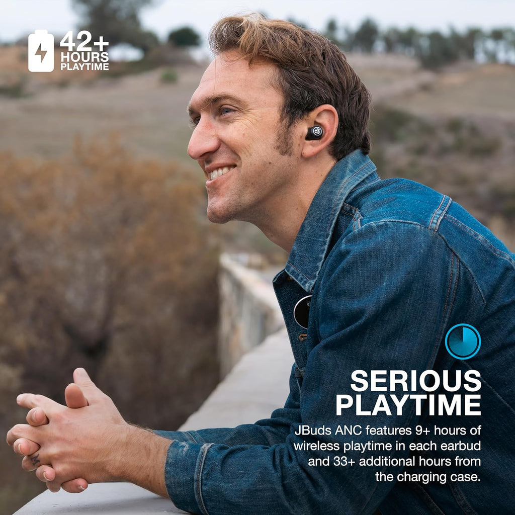 JLab JBuds ANC 3 True Wireless Earbuds with Charging Case S617322