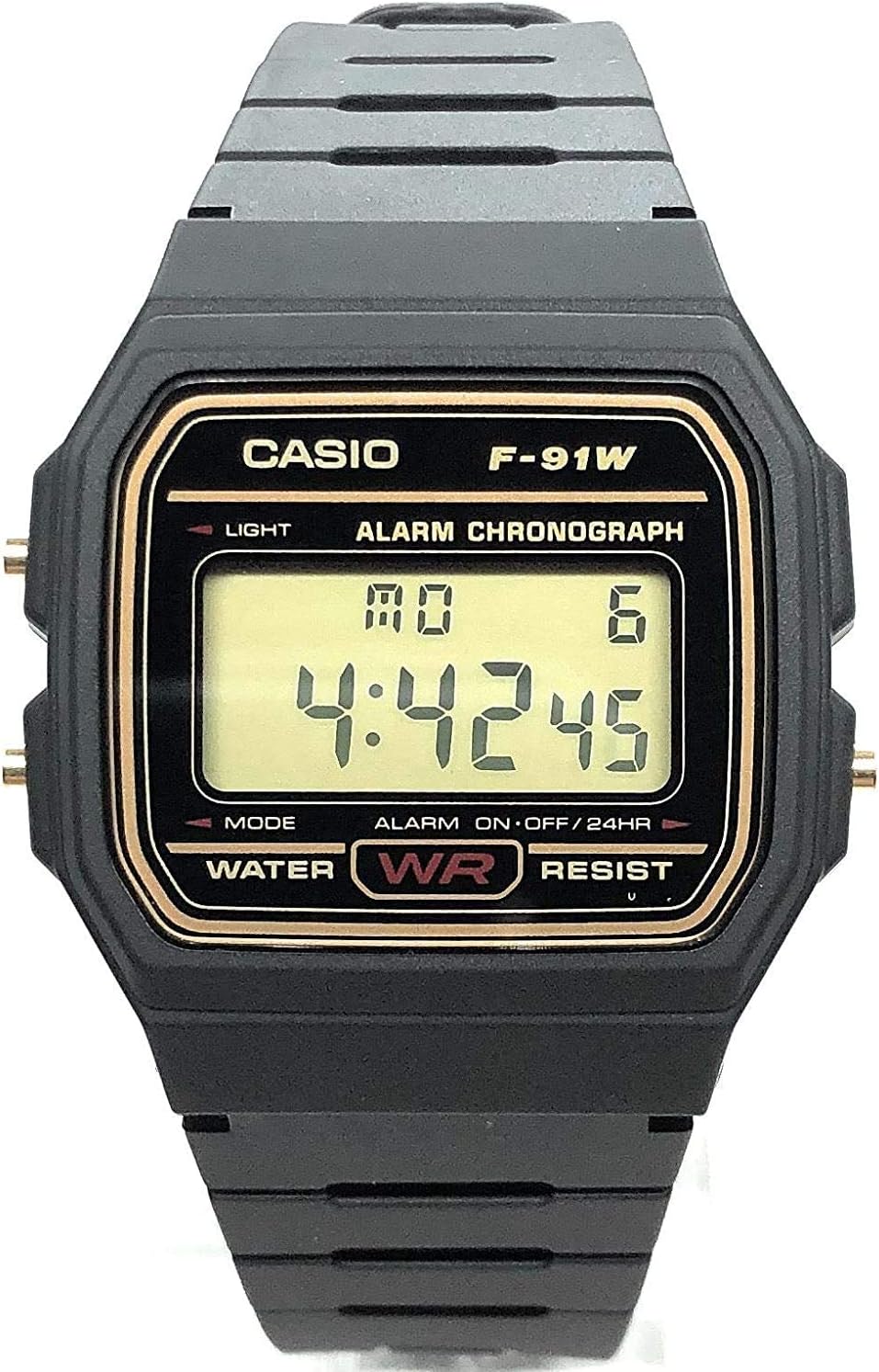 Casio Collection Unisex Digital Watch F-91W Black I941759