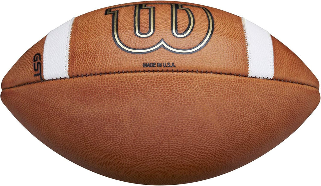 WILSON GST Leather Game Football W3956