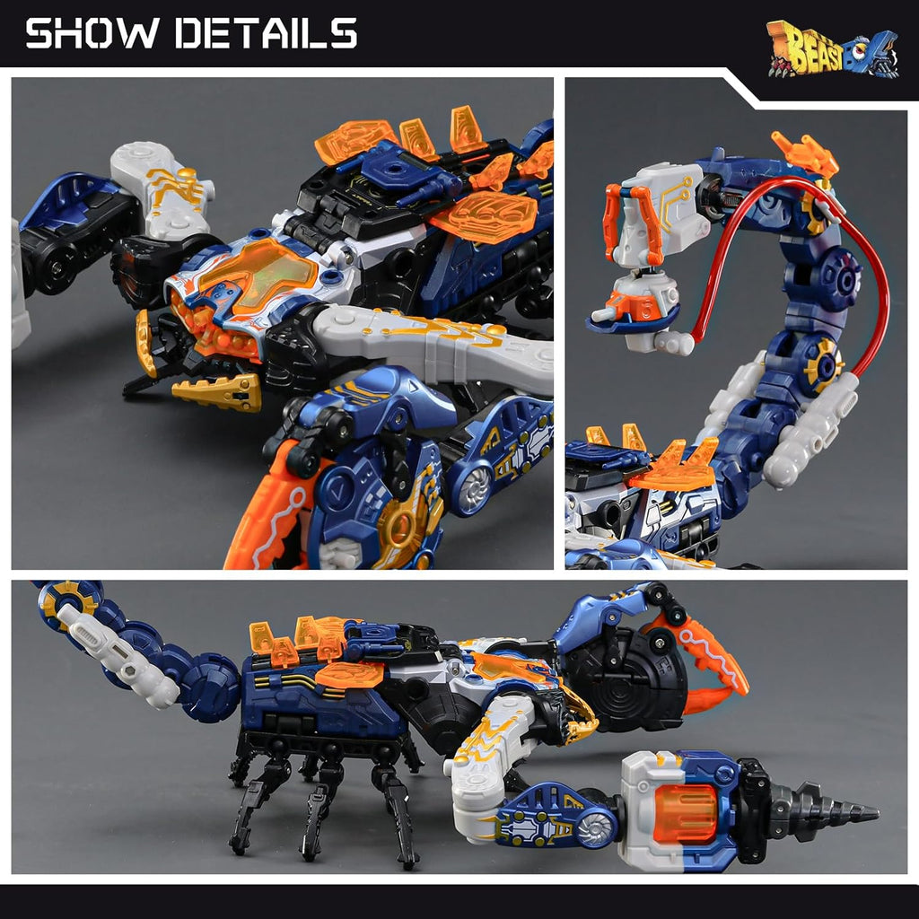 52TOYS BEASTBOX BB-60 Hurrican Deformation Action Figure Mecha Cube Q511175