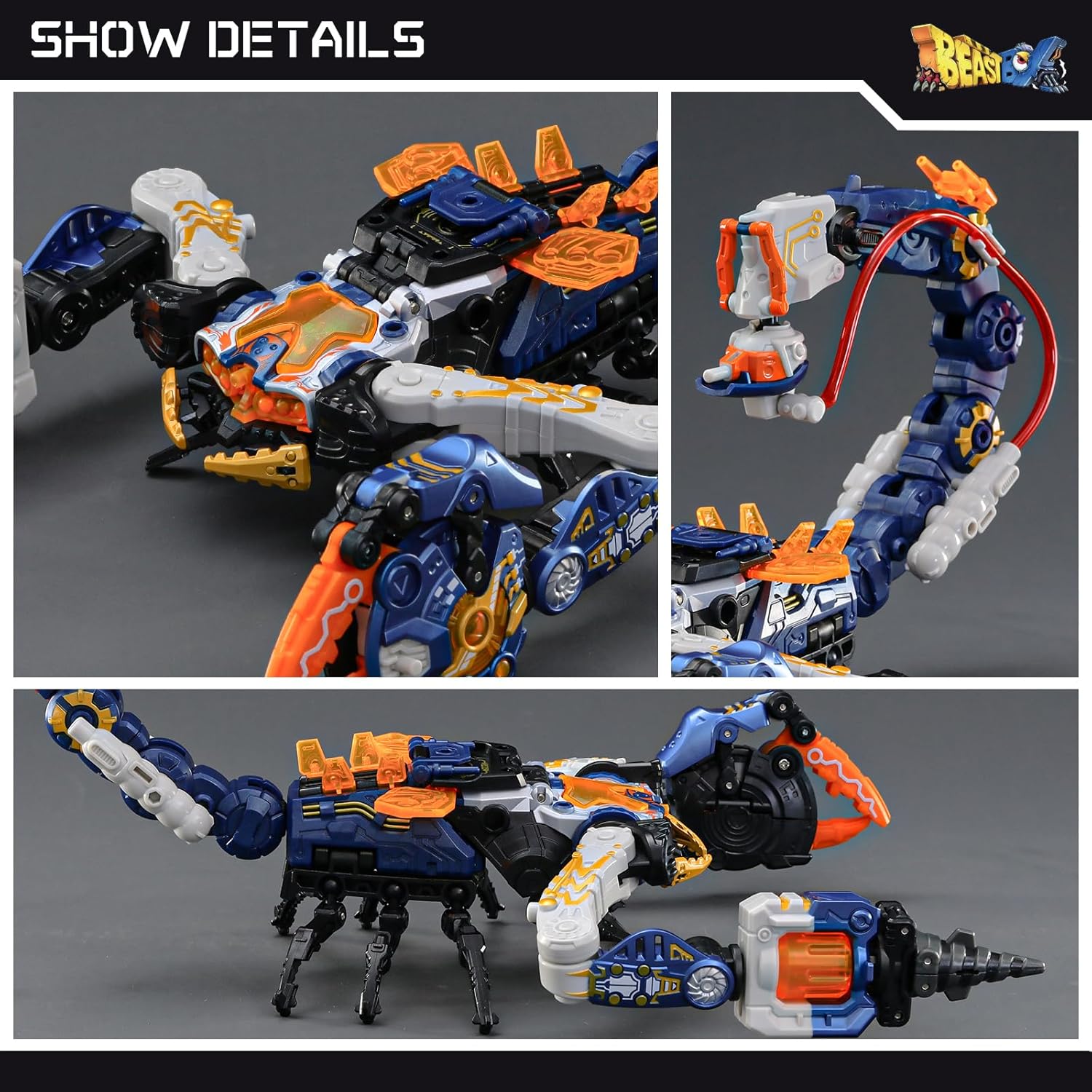 52TOYS BEASTBOX BB-60 Hurrican Deformation Action Figure Mecha Cube Q511175