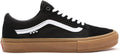 Vans Men's Skate Old Skool Sneaker, Black/Gum, Size 12
