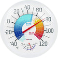 Taylor Wind Chill/Heat Index Thermometer & Hygrometer, 13.25 Inch