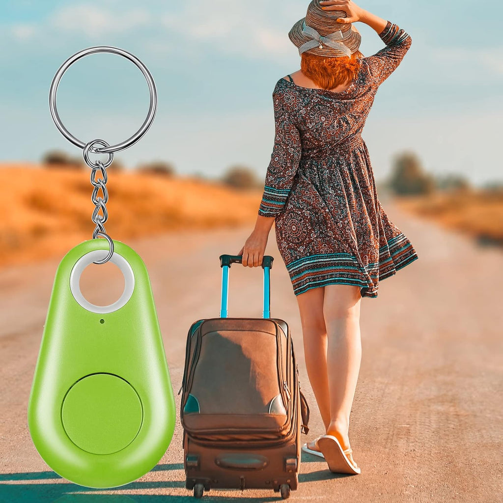 Smart GPS Tracker 4 Pack Water Droplet Shape Wireless Key Finder Locator Z232252
