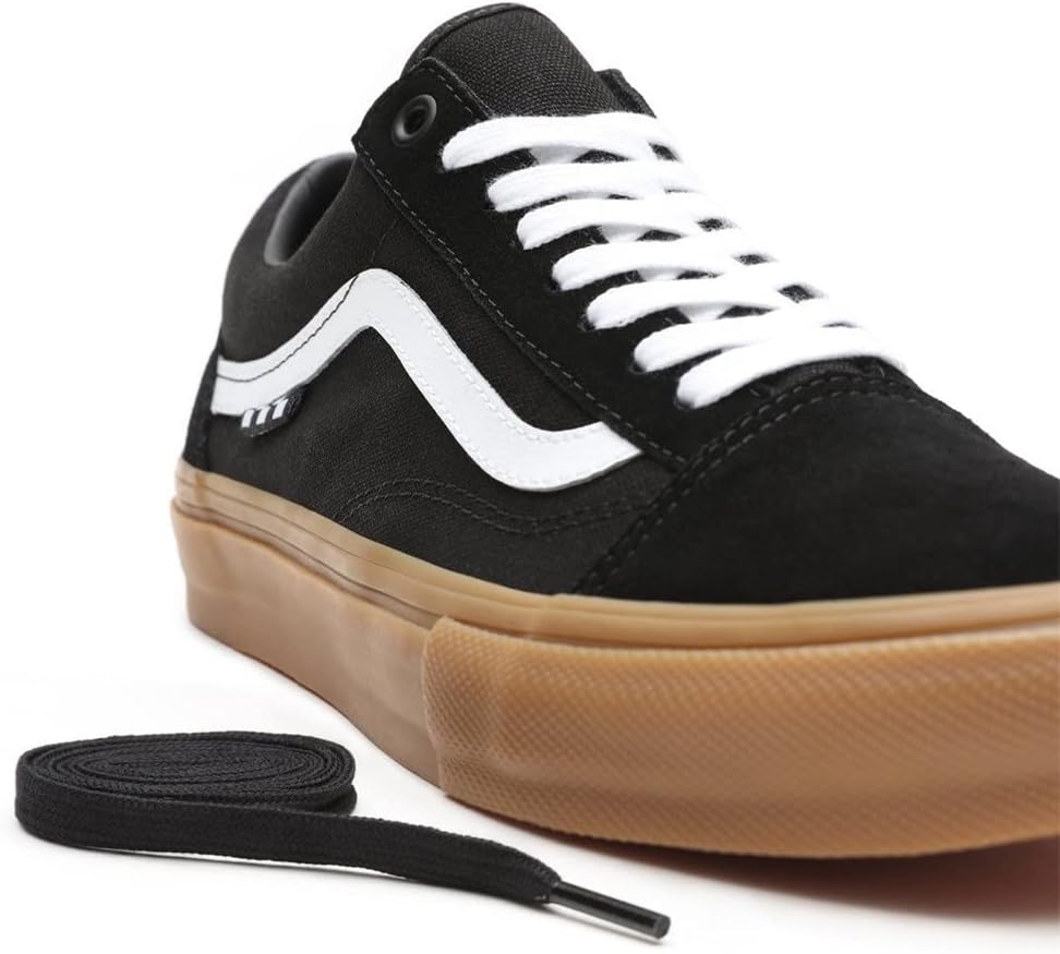Vans Men's Skate Old Skool Sneaker, Black/Gum, Size 12 Q597559