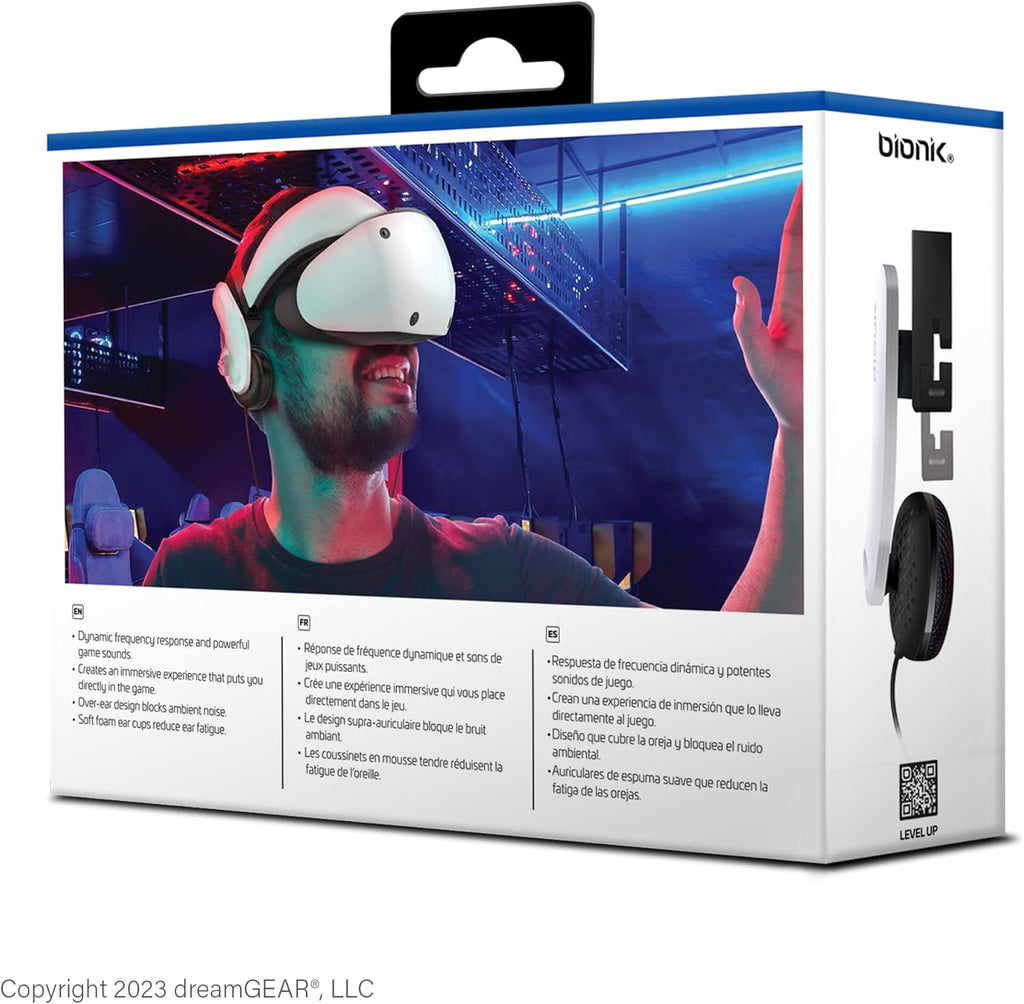 Bionik Mantis Attachable VR Headphones for PSVR2, PS5, PS4 K357900