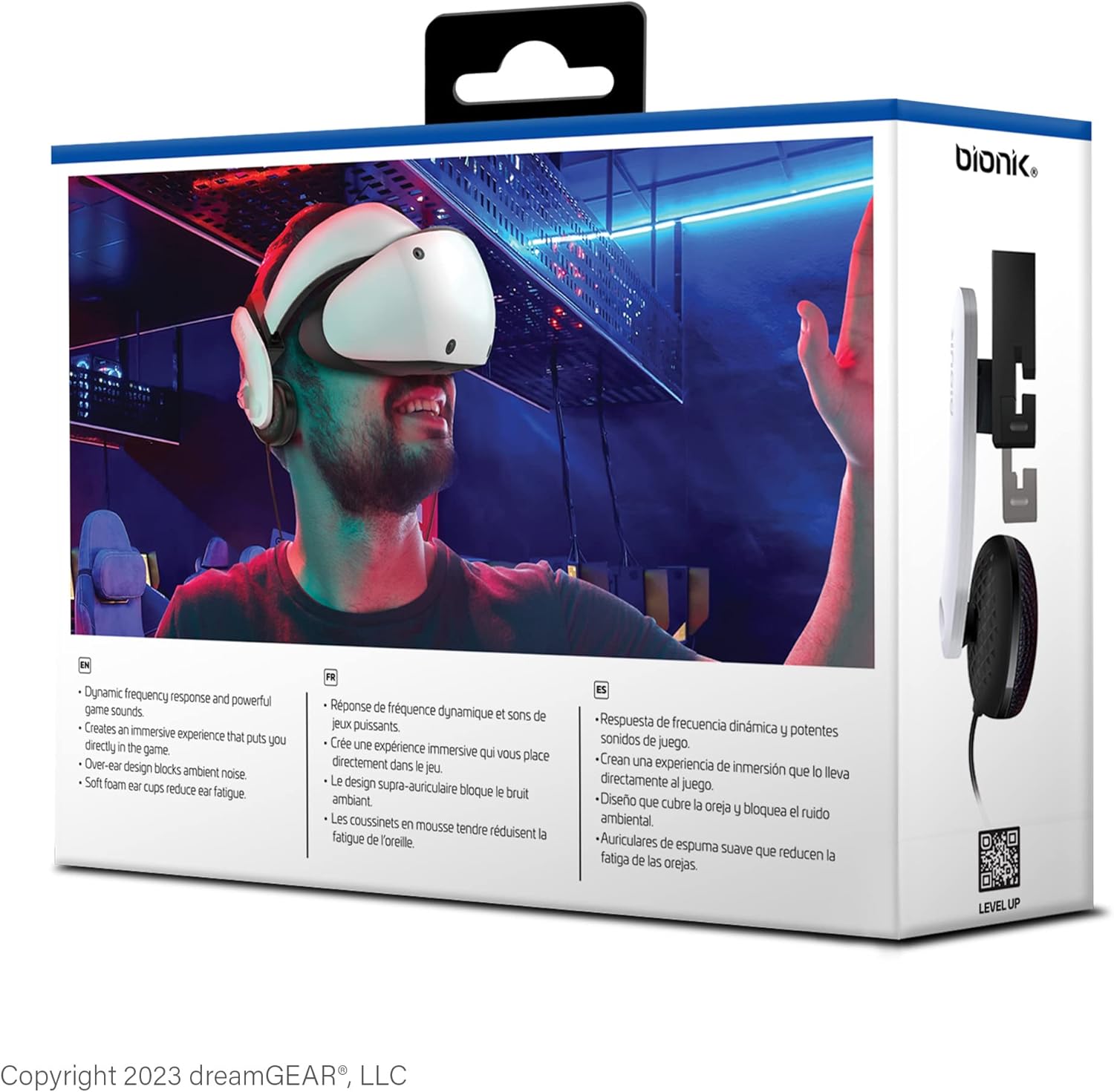 Bionik Mantis Attachable VR Headphones for PSVR2, PS5, PS4 K357900