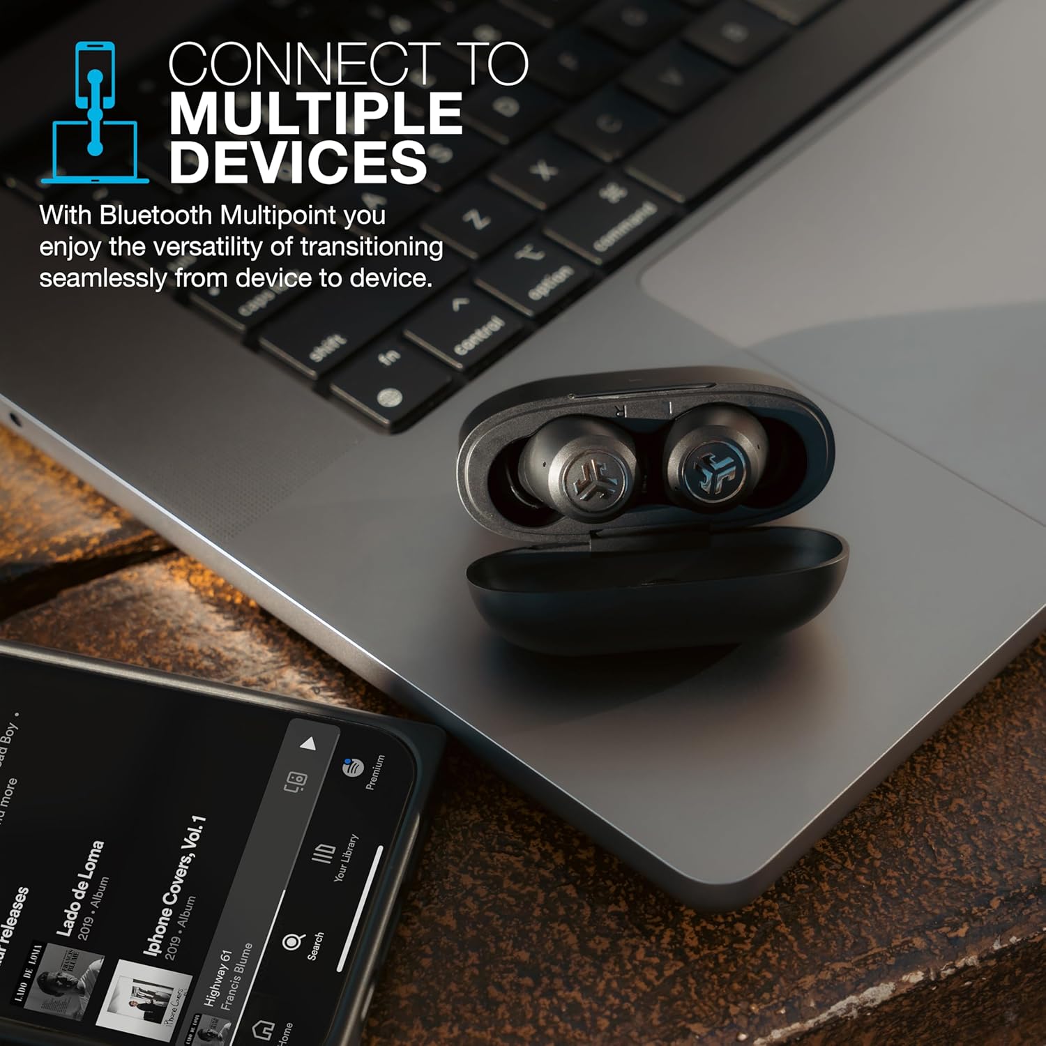 JLab JBuds ANC 3 True Wireless Earbuds with Charging Case S617322