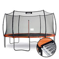 LeJump Outdoor Springless Trampolines 14FT 12FT 10FT Non-Spring ASTM Approved Recreational Big Trampoline with Enclosure Net Best Choice Outdoor Trampoline for Adults and Kids