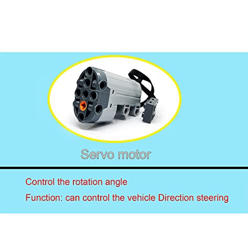 Motor and Remote Control for Lego 42096 Technic Porsche 911 RSR, APP Control, 3 Motor A9813