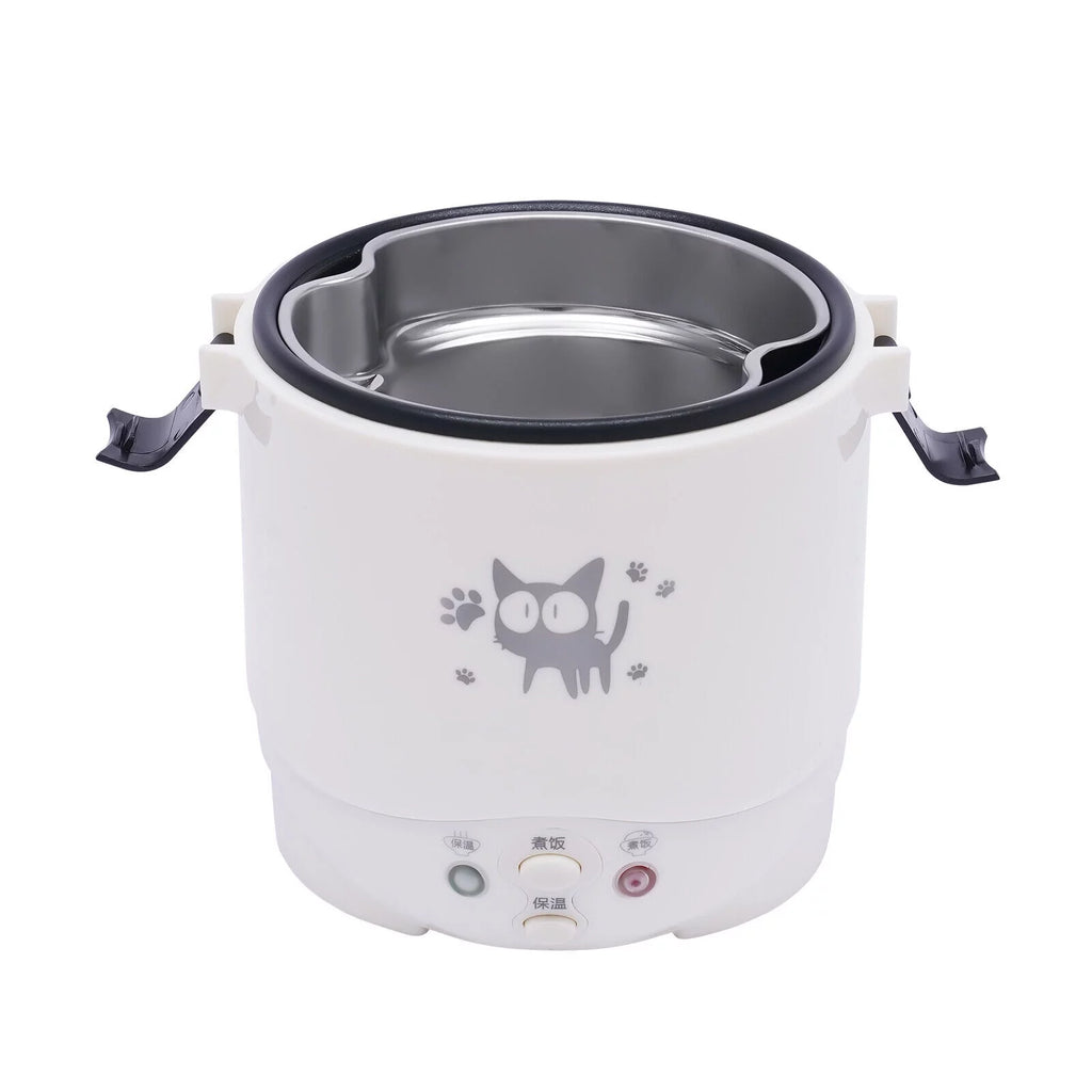 Car Mini Travel Lunch Box Electric Rice Cooker Steamer 12V U510443