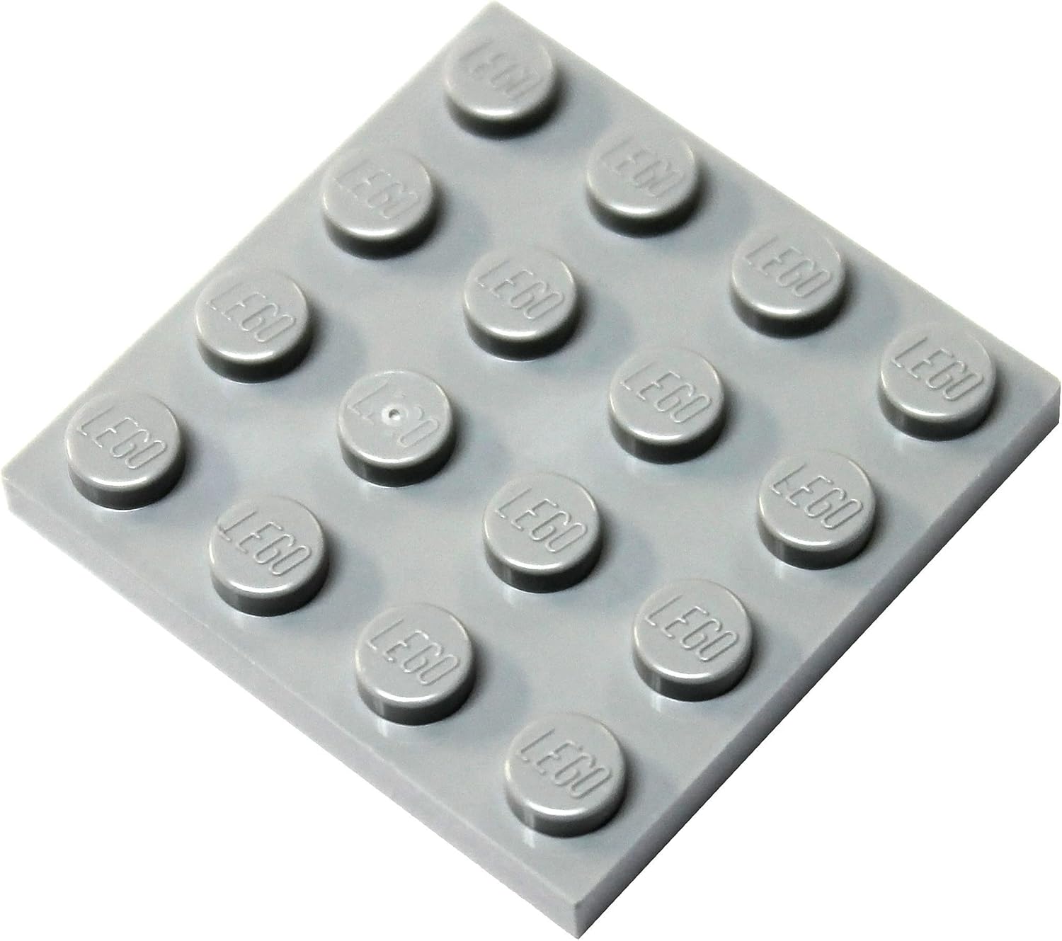 LEGO Parts and Pieces: Light Gray (Medium Stone Grey) 4x4 Plate x50