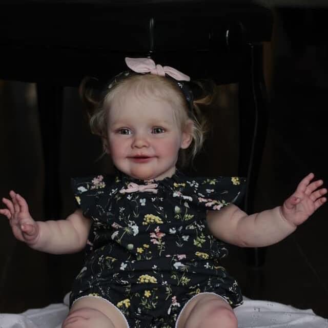 Anano 20 Inch Reborn Baby Doll Toddler Girl Realistic Silicone U3006