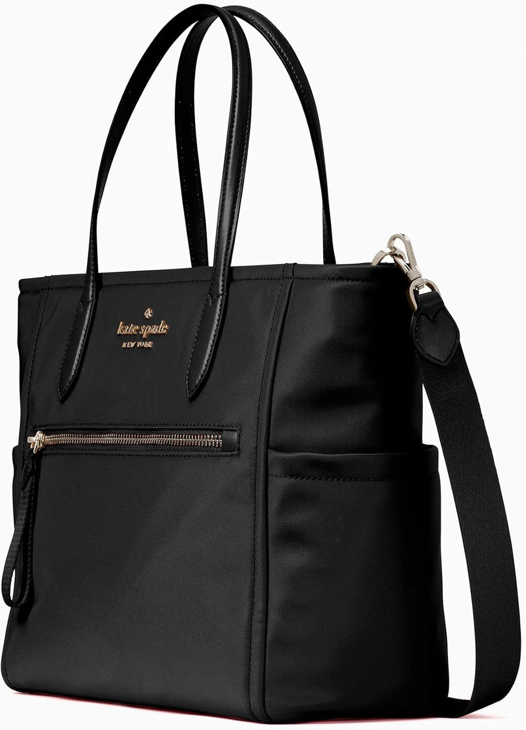 Kate Spade New York Chelsea Nylon Satchel Black V695