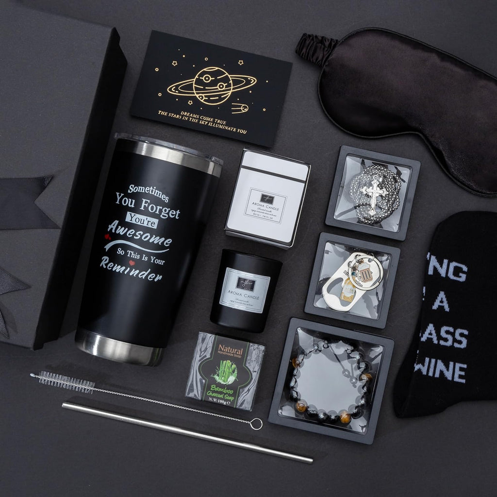 Premium Gift Baskets for Men Birthday Christmas Retirement F146